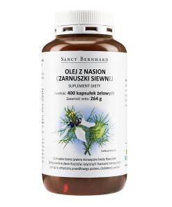 Krauterhaus Sanct Bernhard - KRAUTERHAUS SANCT BERNHARD Black Cumin Oil Mono Capsules (400 caps)