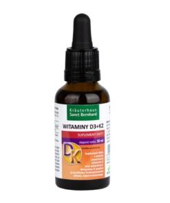 Krauterhaus Sanct Bernhard - Vitamin D3 + K2 (30 ml / 1 fl. oz.)