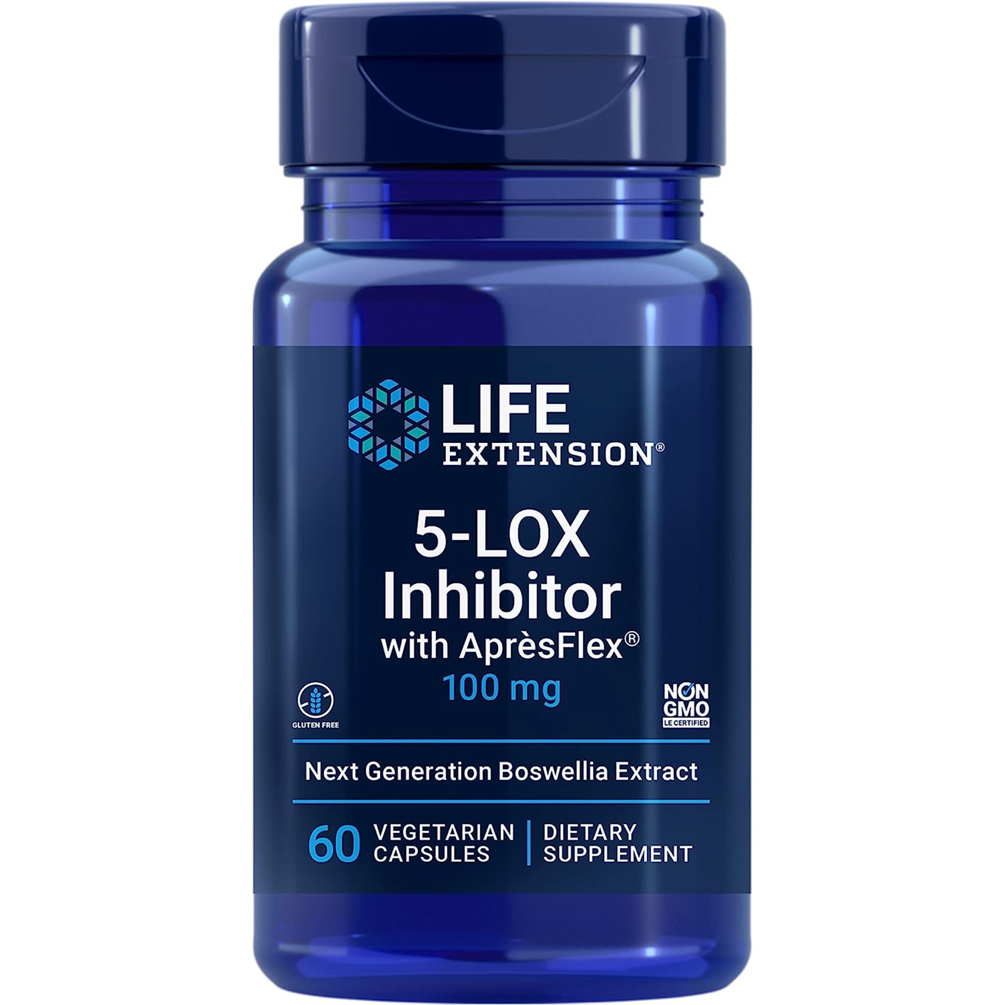 Inhibiteur de 5-LOX avec ApresFlex, 100mg - 60 vcaps – Image 4