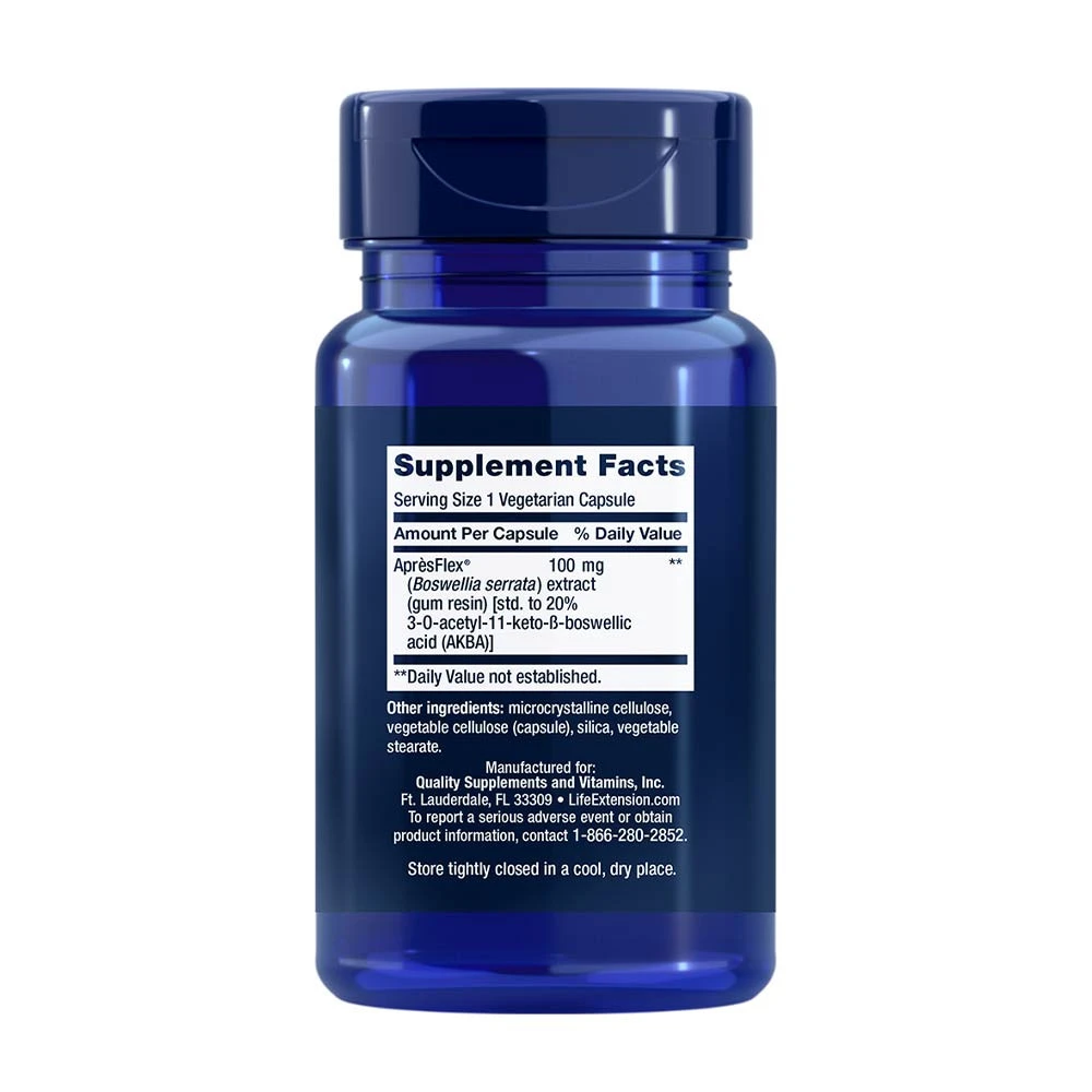 Inhibiteur de 5-LOX avec ApresFlex, 100mg - 60 vcaps – Image 7