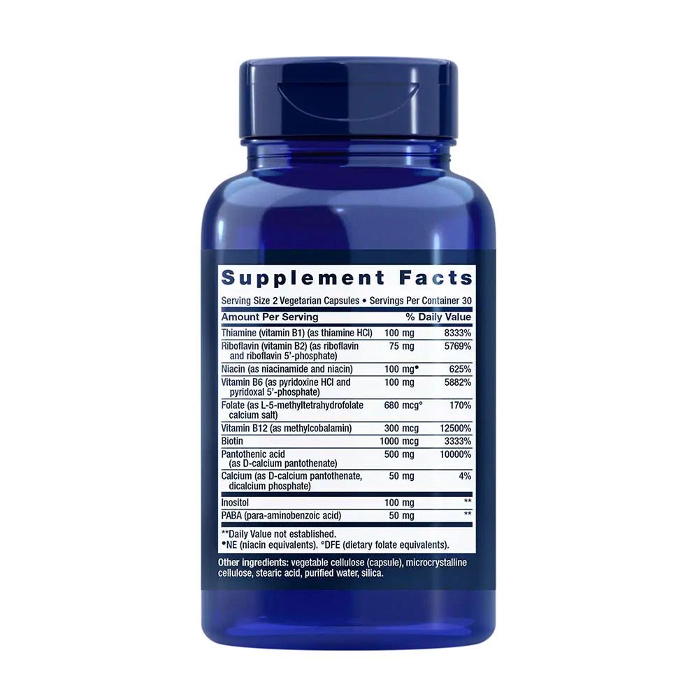 Bio-Active Complete B-Complex - 60 vcaps – Image 5