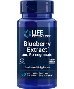Life Extension - Blueberry Extract with Pomegranate - 60 vcaps