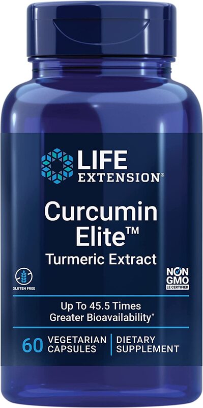Curcumin Elite Extrait de Curcuma - 60 vcaps – Image 2
