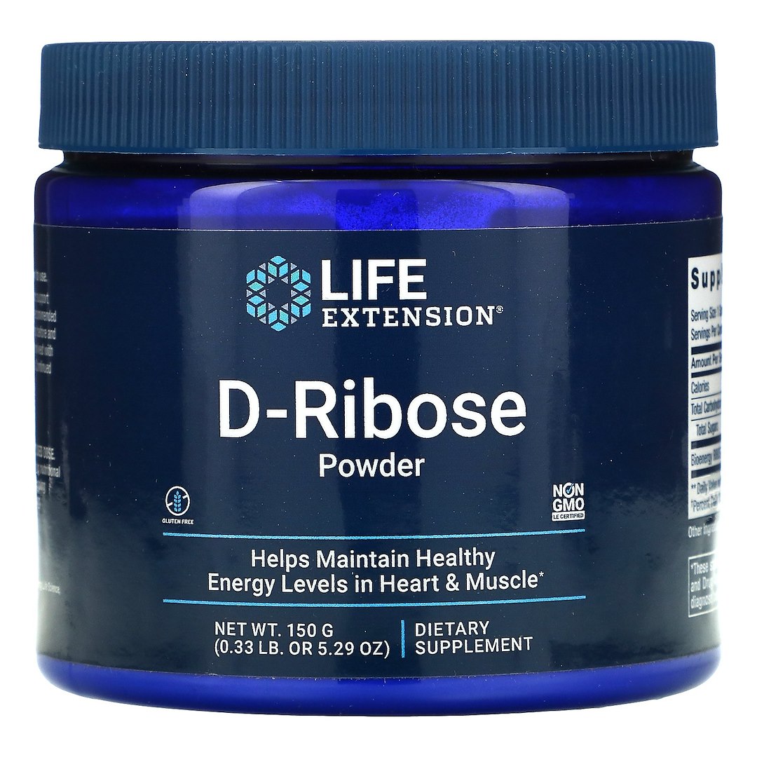 Life Extension - D-Ribose Powder - 150g