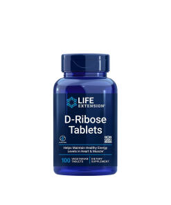 Life Extension - D-Ribose Tablets - 100 vegetarian tabs