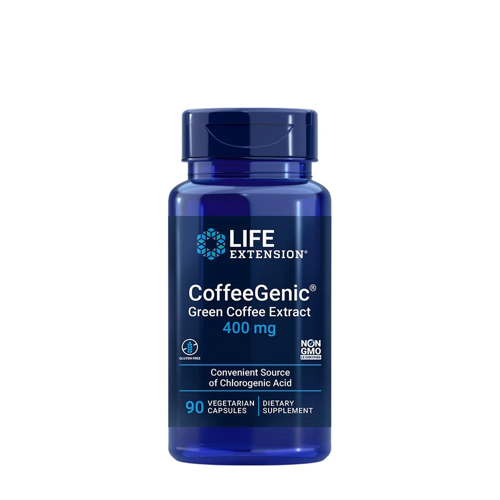 Life Extension - Life Extension - CoffeeGenic® Green Coffee Extract (90 Veg Capsules)