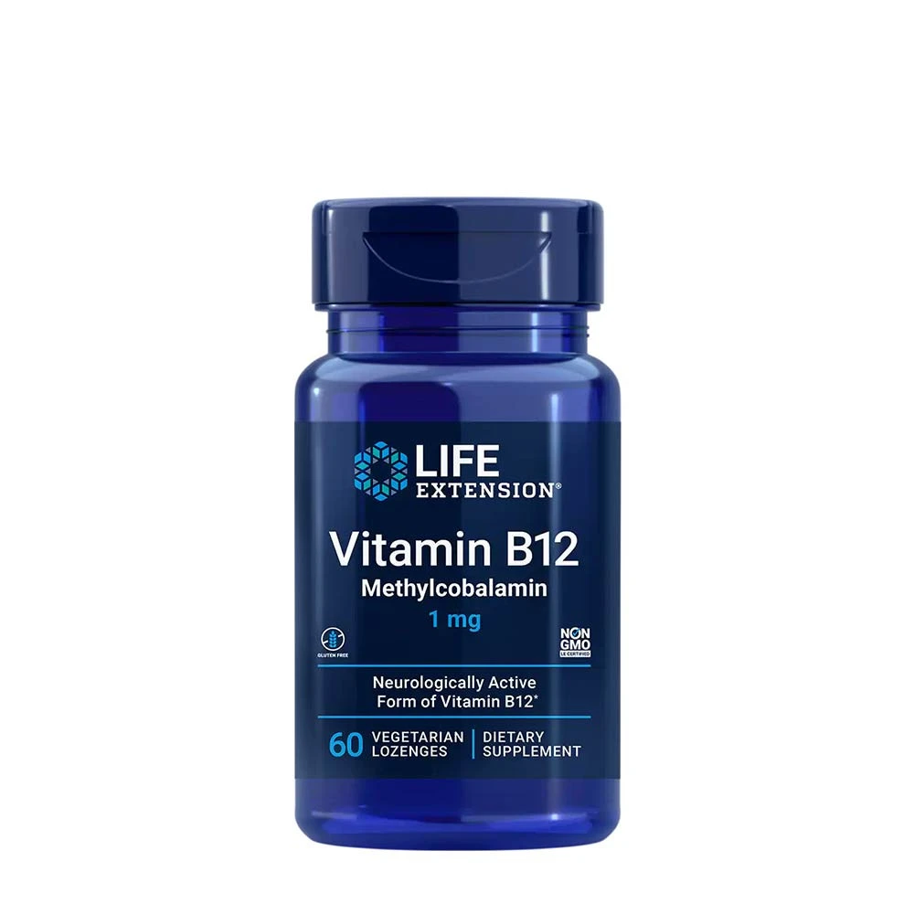 Life Extension - Life Extension - Vitamin B12 Methylcobalamin 1 mg (60 Lozenges)