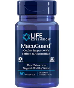 Life Extension - MacuGuard Ocular Support with Saffron & Astaxanthin - 60 softgels