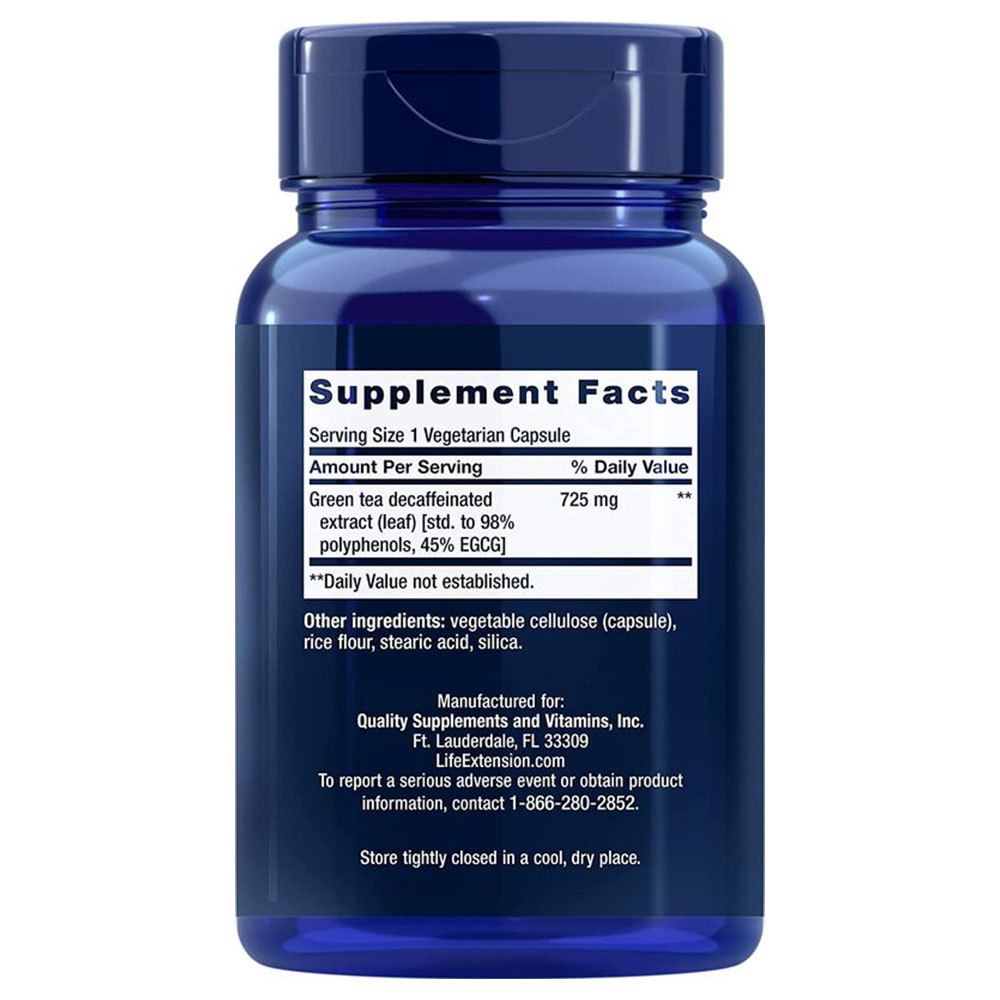 Mega Green Tea Extract - 100 vcaps – Image 5