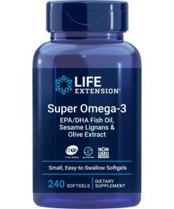 Life Extension - Omega-3 EPA/DHA with Sesame Lignans & Olive Extract