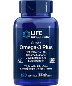 Life Extension - Super Omega-3 Plus - 120 softgels