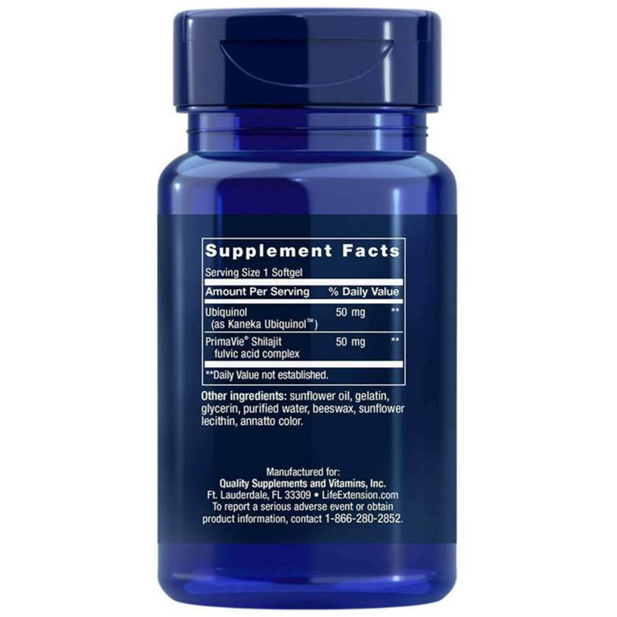 Super Ubiquinol CoQ10 avec un soutien mitochondrial amélioré, 50mg - 100 capsules molles – Image 5