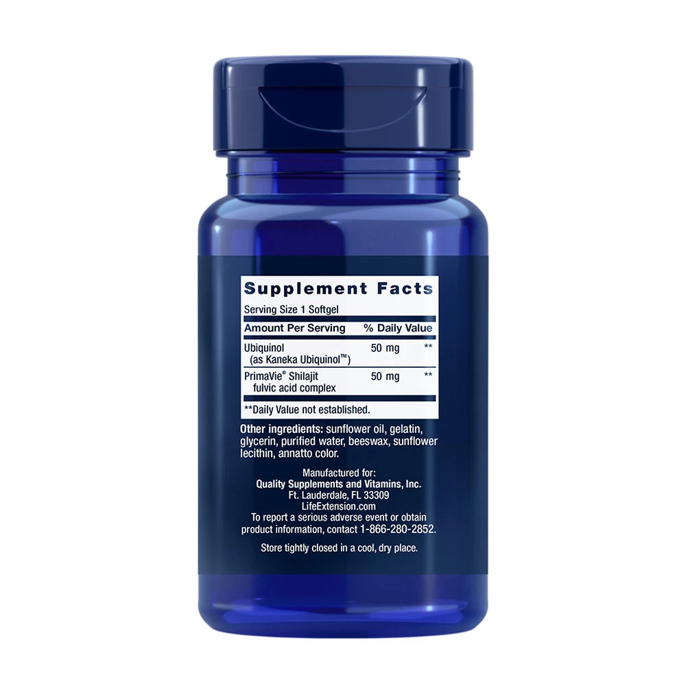 Super Ubiquinol CoQ10 avec un soutien mitochondrial amélioré, 50mg - 100 capsules molles – Image 7