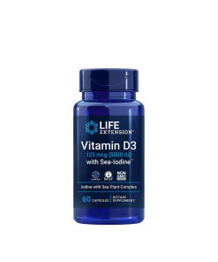 Life Extension - Vitamin D3 with Sea-Iodine