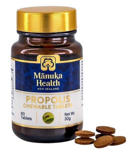 Manuka Health - MANUKA HEALTH Propolis Chewable Tablets (60 tabs)