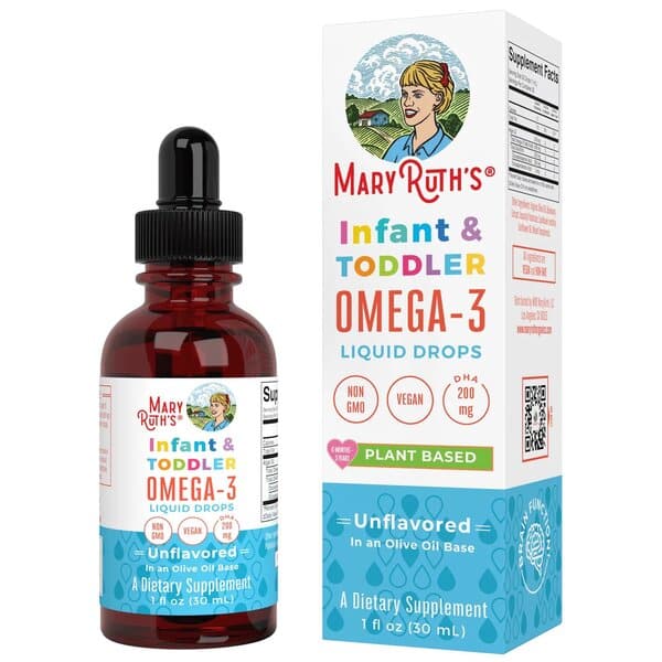 MaryRuth Organics - Omega-3 flydende dråber til spædbørn og småbørn - 30 ml