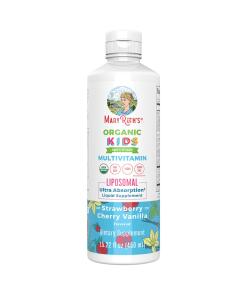 MaryRuth's - Mary Ruth's Liquid Kids Multivitamin Liposomal Strawberry Cherry & Vanilla 15.22 oz (450ml)
