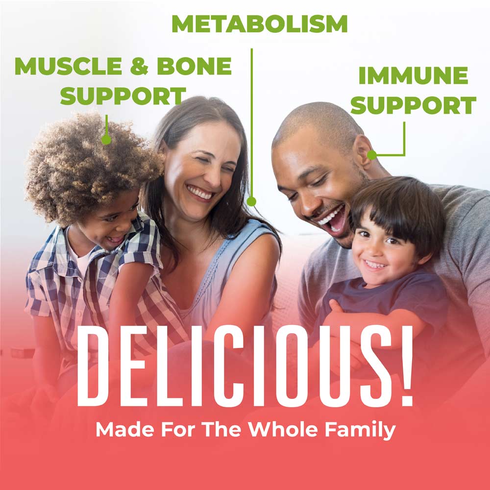 Multivitamines liquides matinales à la fraise de MaryRuth 32oz (946ml) – Image 3