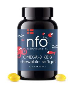 NFO - NFO Omega-3 Kids Chewable (120 caps)