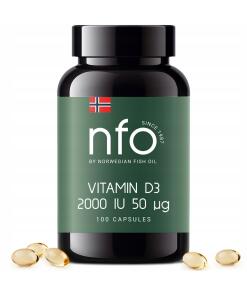 NFO - NFO Vitamin D3 2000 IU (100 caps)