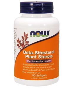 NOW - Beta-Sitosterol Plant Sterols - 90 softgels