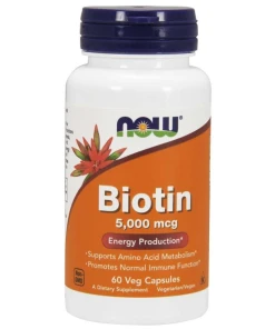 NOW - Biotin 5000 mcg capsules