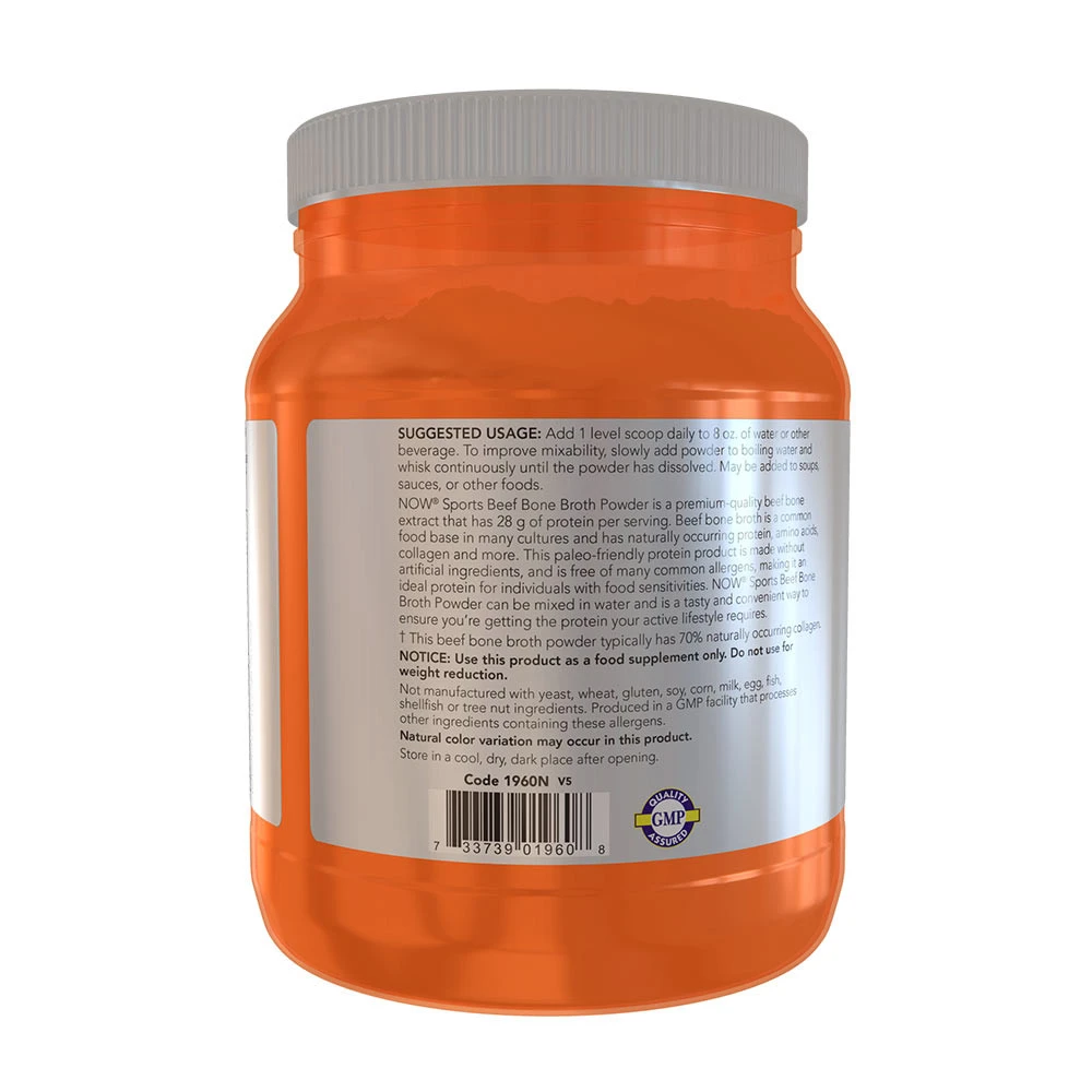 Bouillon d'os, poudre de bœuf - 544g – Image 5