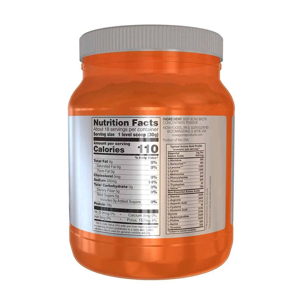 Bouillon d'os, poudre de bœuf - 544g – Image 6