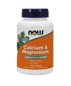 NOW - Calcium & Magnesium tablets