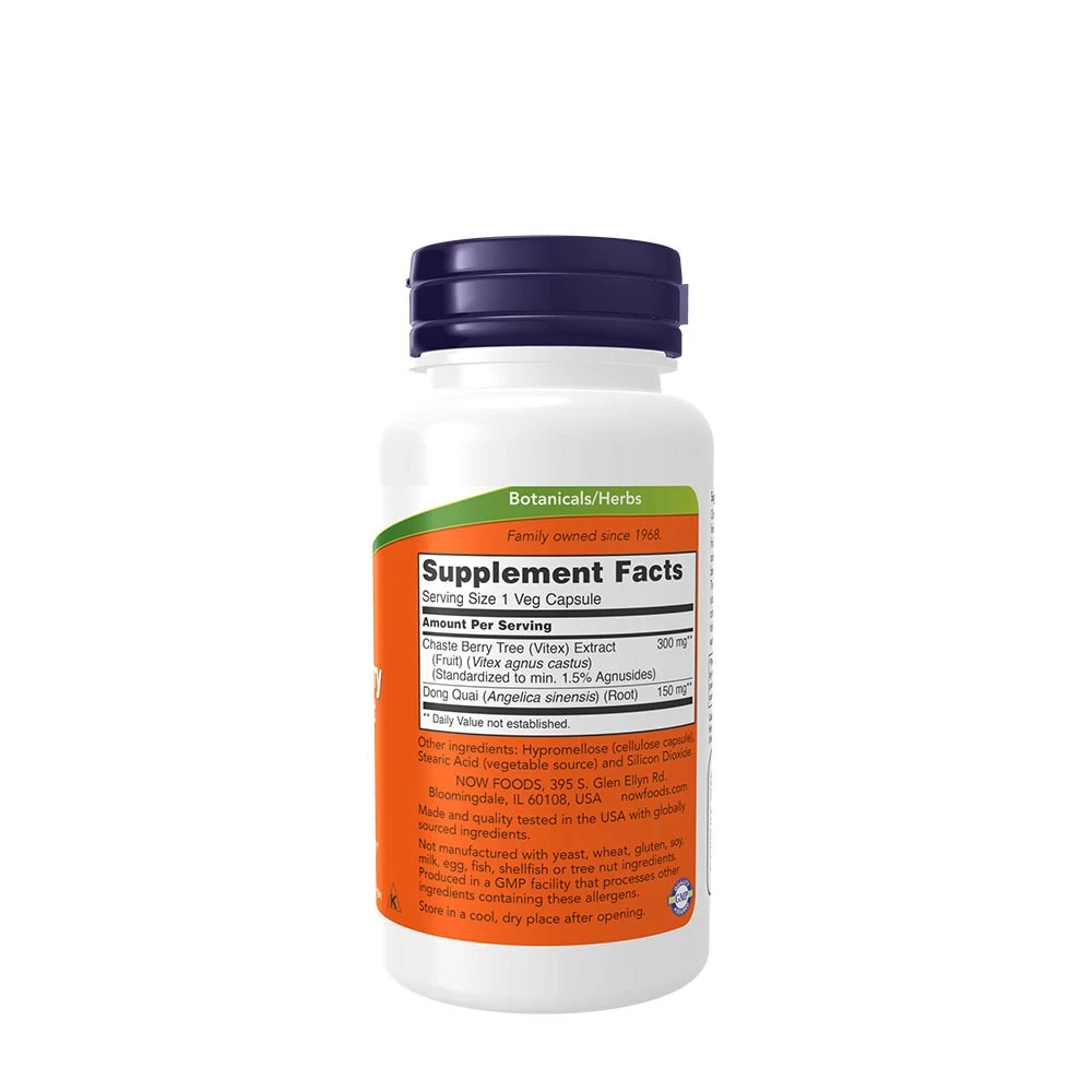 Extrait de Chaste Berry, 300mg - 90 vcaps – Image 2