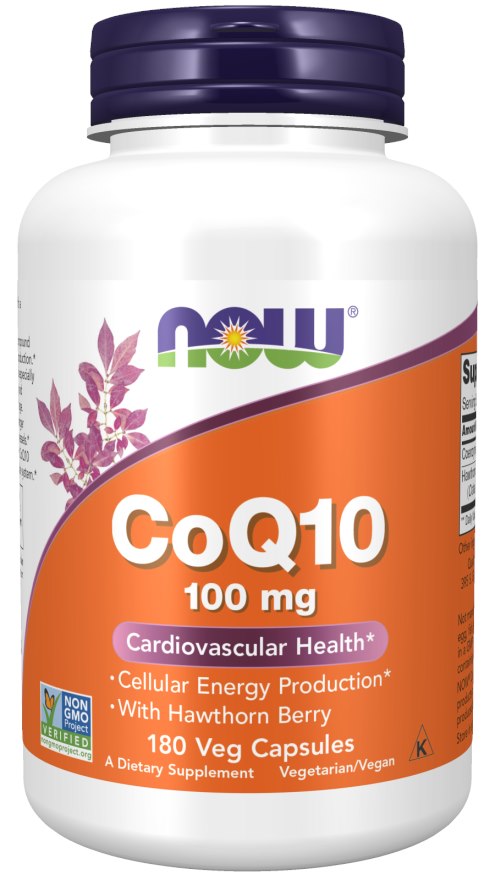 NOW - CoQ10 with Hawthorn Berry