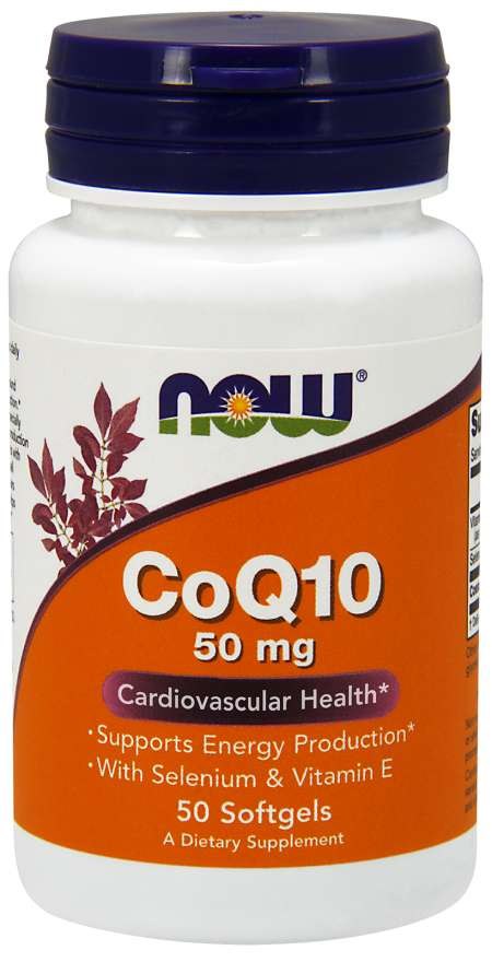 NOW - CoQ10 with Selenium & Vitamin E