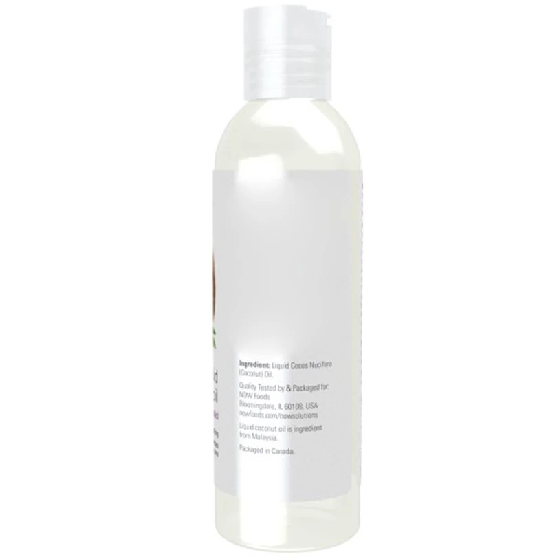 Huile de noix de coco, liquide pur fractionné - 118 ml. – Image 5