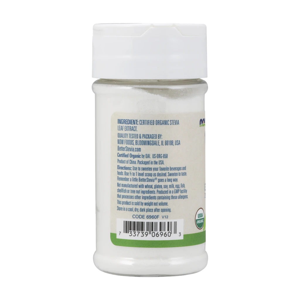 Better Stevia Extract Powder, Organic - 28g – Image 3