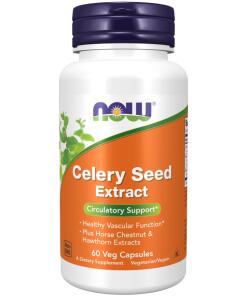 NOW Foods - Celery Seed Extract - 60 vcaps
