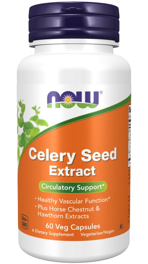 NOW Foods - Celery Seed Extract - 60 vcaps
