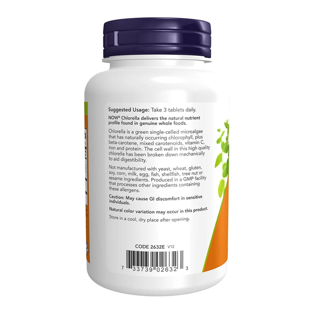 Chlorella, 1000mg - 120 comprimés – Image 3