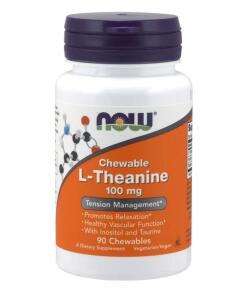 NOW Foods - L-Theanine with Inositol and Taurine