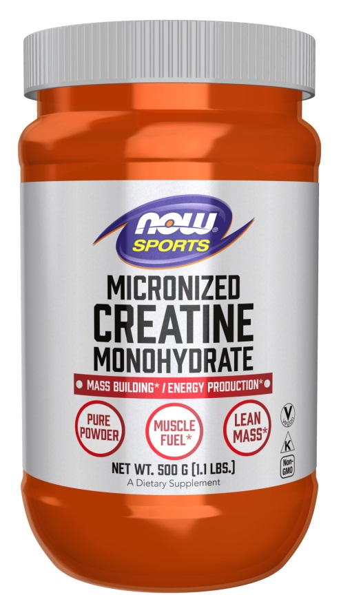 NOW Foods - Micronized Creatine Monohydrate - 500g