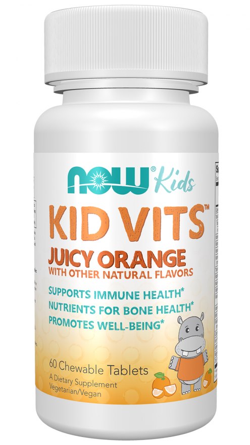 NOW Foods - NOW FOODS Kid Vits Juicy Orange (60 tabs)