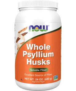 NOW Foods - NOW FOODS Psyllium Husks Whole (680 g / 24 oz)
