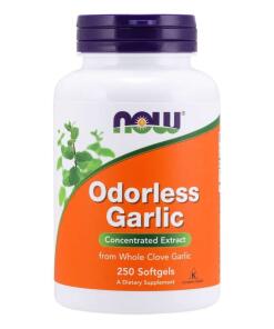 NOW Foods - Odorless Garlic - 250 softgels