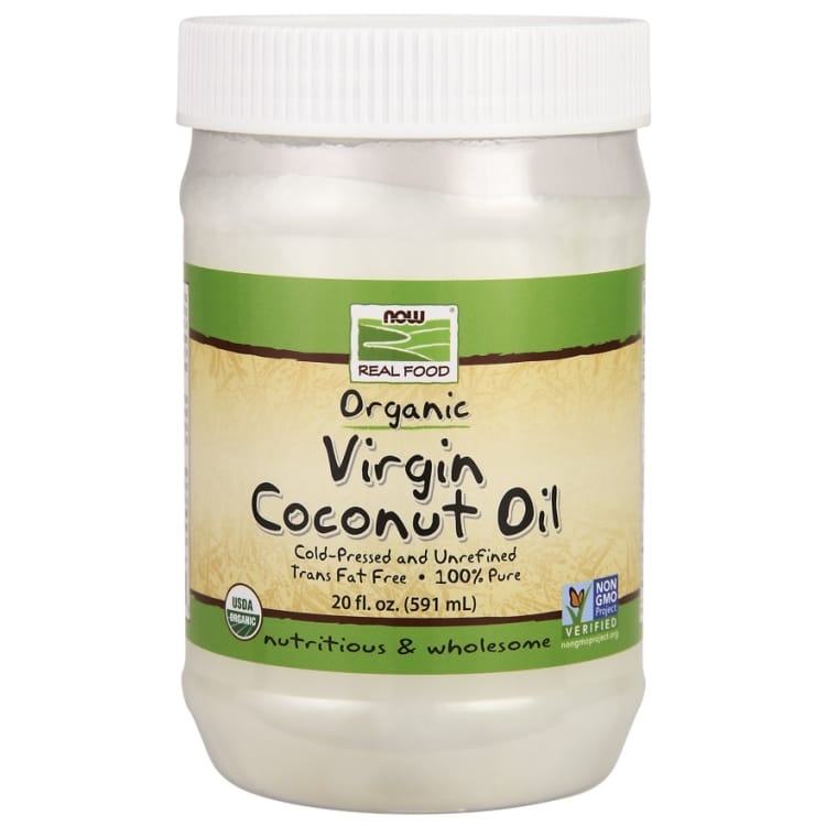 NOW Foods - Økologisk jomfrukokosolie - 100% ren - 591 ml