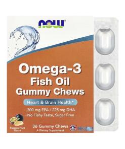 NOW Foods - Omega-3 Fish Oil Gummy Chews