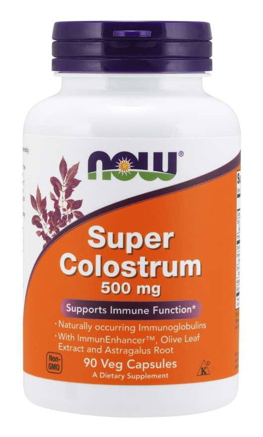 NOW Foods - Super Colostrum 500 mg Lactoferrin