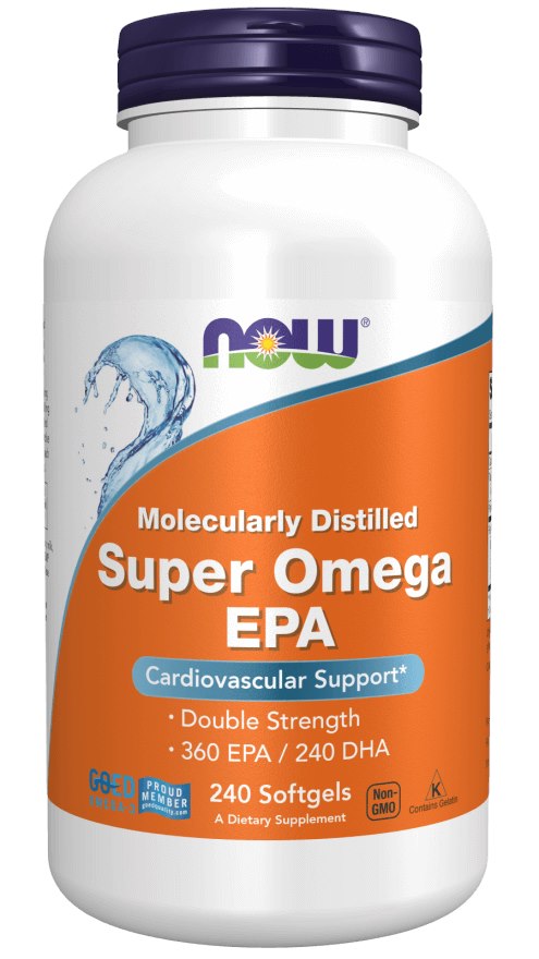 NOW Foods - Super Omega EPA Molecularly Distilled - 240 softgels