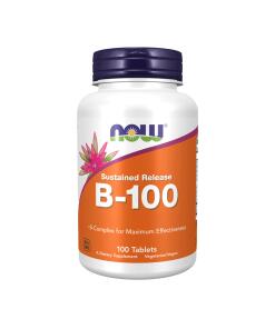 NOW Foods - Vitamin B-100 Sustained Release - 100 tabs