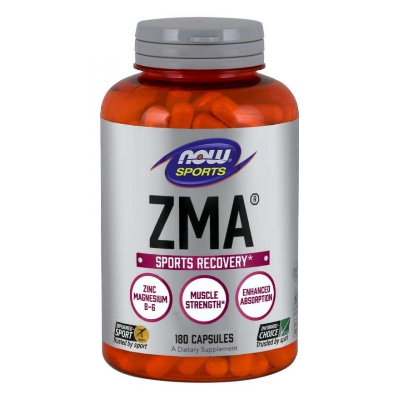 NOW Foods - ZMA - Sports Recovery - 180 vcaps