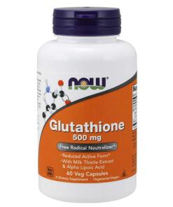 NOW - Glutathione with Milk Thistle Extract & Alpha Lipoic Acid