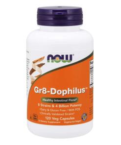 NOW - Gr8-Dophilus - 120 vcaps